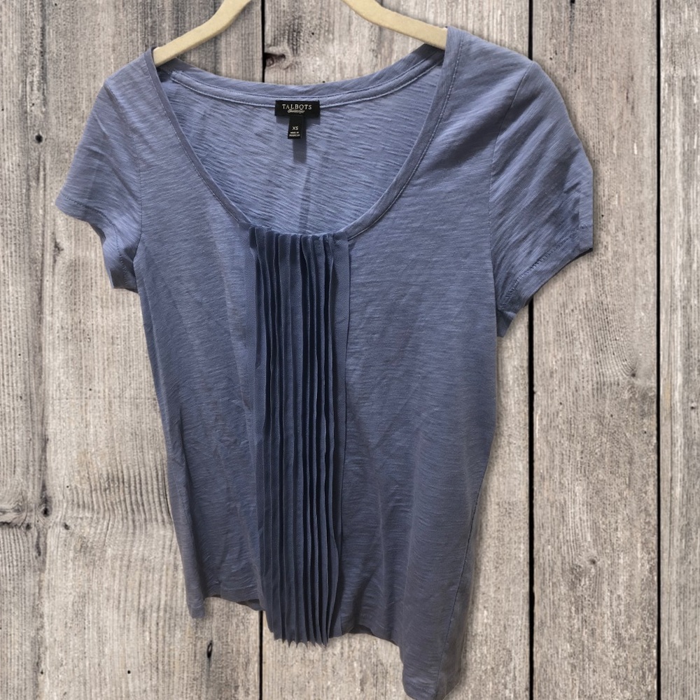 Talbots Ruffle Blouse